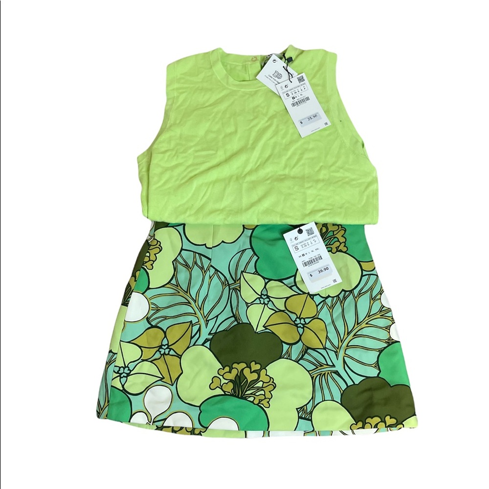 ZARA SKIRT AND TOP